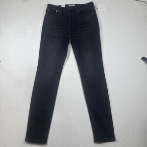 AE77 Women's Black Super High Rise Jegging Denim Jeans Size 6 Regular NWT